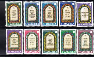 ANGUILLA # 526-535 Mint NH