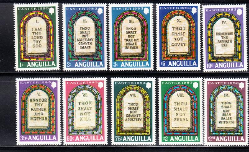 ANGUILLA # 526-535 Mint NH