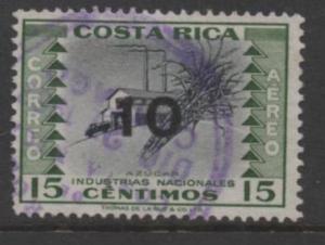 Costa Rica Scott #  C334  USED  single