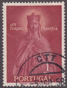 Portugal 832 USED 1958 Queen of St. Isabel 