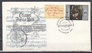 Venezuela, Scott cat. 1119-1120. Composer Jose Lamas issue. First day Cover. ^
