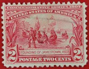 United States, Scott #329, VF used