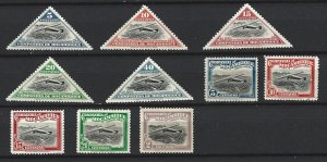 Mozambique Company Mint & Used Lot  7 Different Airmail stamps 2019 CV $4.25