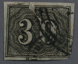 Brazil #23 Used VF Cancel w/ Crack