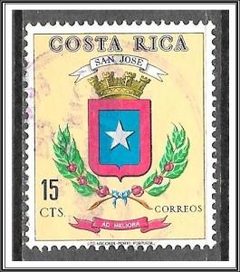 Costa Rica #267 Coat of Arms Used