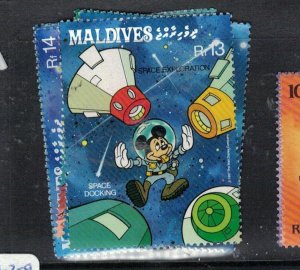 Maldives Disney SC 1273-9 MNH (1erj)