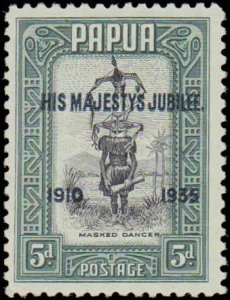 Papua New Guinea #114-117, Complete Set(4), 1935, Hinged