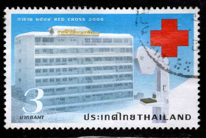 Thailand Scott 2222 Used  2006 Red Cross Breast Cancer stamp