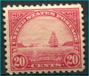 USA #567  Mint Very lightly hinged          ** Free shipping **