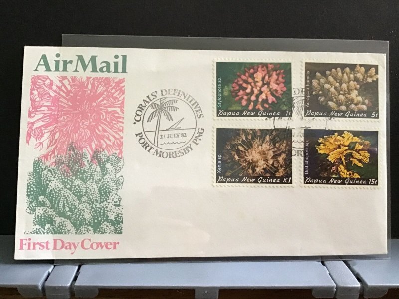 Papúa New Guinea 1982 Air Mail First Day Cover  stamp cover R31614