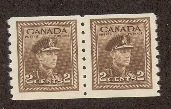 CANADA SC# 264 F-VF LH 1942 Pair