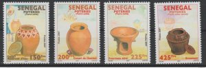 Senegal 2007/2011 Mi. 2184 - 2187 Poteries Pottery Pottery-