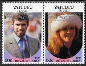 Tuvalu - Vaitupu 1986 Royal Wedding (Andrew & Fergie)...