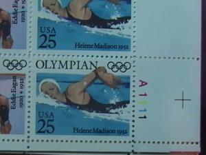 U.S.# 2496-2500(2500a)-MINT/NEVER HINGED--PANE OF 35--OLYMPICS--1990