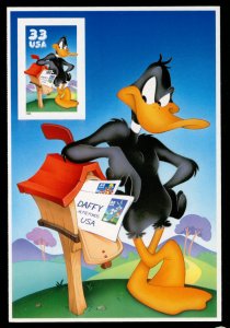 US #3306 33c Daffy Duck SINGLE,  S.S, VF mint never hinged, Fresh CHOICE ITEM