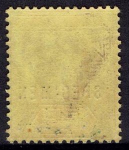 LEEWARD ISLANDS 1912 KGV SPECIMEN 5/- WMK MULTI CROWN CA