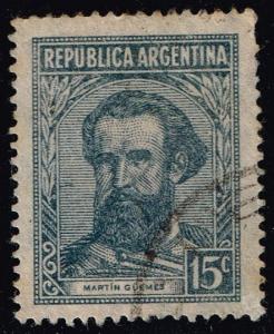 Argentina #492 Martin Guemes; Used (0.25)