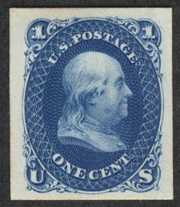 MALACK 63 P4 SUPERB, proof on card, JUMBO, Nice! b4651