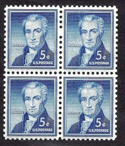 1038 Mint,OG,NH... Block of 4... SCV $1.00