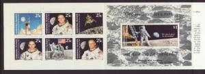 Marshall Islands 238a Moon Landing Anniversary Booklet MNH VF