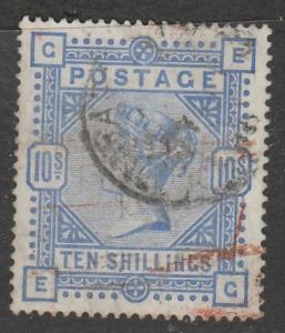 Grande Bretagne  1884  Scott No. 109(2) (O) ($$) Wmk31