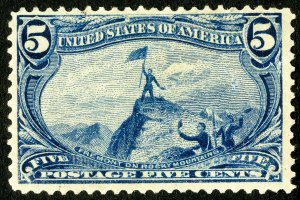 US Stamps # 288 MNH F-VF Mint State Scott Value $250.00