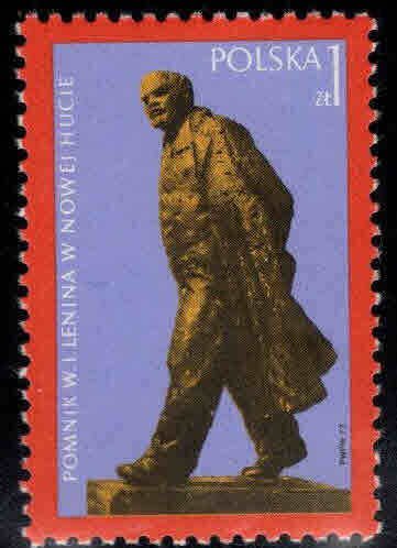 Poland Scott 1969 MNH** Lenin statue