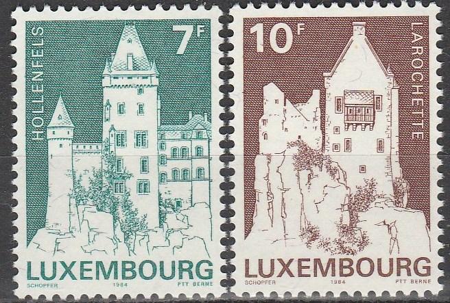 Luxembourg #718-9  MNH   (S2222)