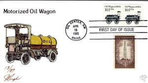 Pugh Designed/Painted Oil Wagon Coil...13 of 157 created!!