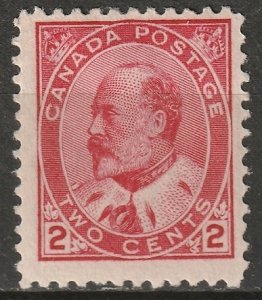 Canada 1903 Sc 90e MH* type I