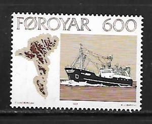 FAROE ISLANDS, 27, MINT HINGED, DEEP SEA FISHING TRAWLER