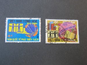 Vietnam 1972 Sc 442-3 FU