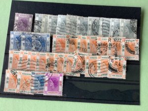 Hong Kong Queen Elizabeth used stamps A4150