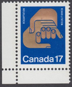 Canada - #856 Helping Hands - MNH