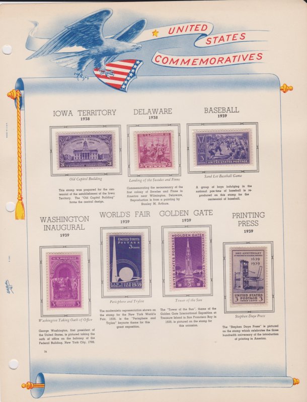 United States Postal Stamps