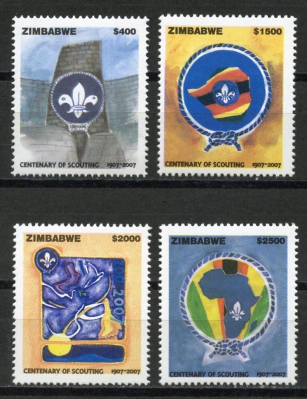 Zimbabwe - 100th Anniversary Scouting S541