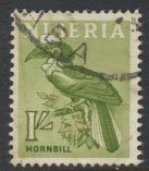 Nigeria  SG 96 SC# 108 Used 1961 Definitive Hornbill please see scan