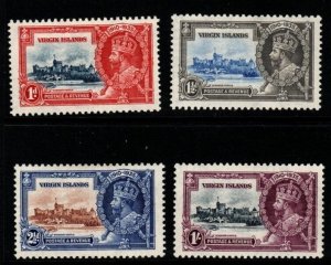 VIRGIN ISLANDS SG103/6 1935 SILVER JUBILEE MTD MINT