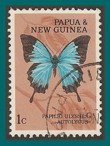 Papua New Guinea 1966 Butterflies, 1c used  209,SG82