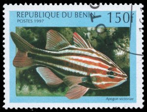 Benin #1048 Western Striped Cardinalfish; CTO