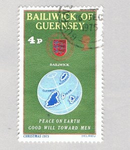 Guernsey 127 Used Globe and Map 1 1975 (BP70205)