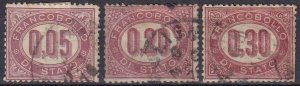 Italy #O2-4   Used CV $9.60 (Z7920)