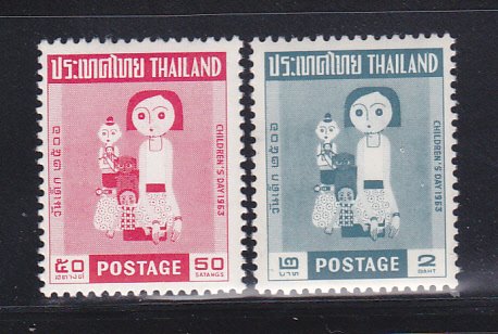 Thailand 412-413 Set MNH Childrens Day (B)