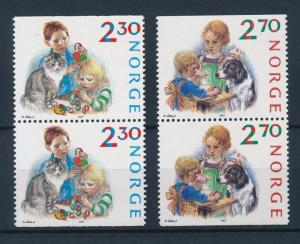 [38328] Norway 1987 Animals Pets Cats Dogs MNH