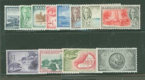 Barbados #216-227  Single (Complete Set)