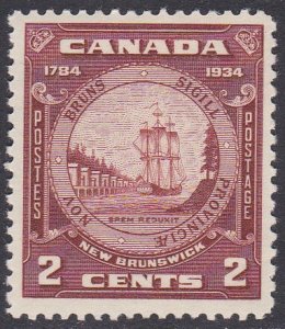 Canada Sc #210 Mint Hinged