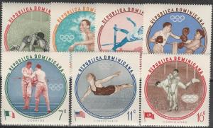 Dominican Rep #525-9, C115-7  MNH F-VF (SU3368)