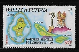 Wallis and Futuna Islands C160 Episcopal Conference single MNH