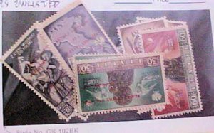 ITALY  POLAND STAMPS 10 DIFF.  MINT LIGHT HINGED