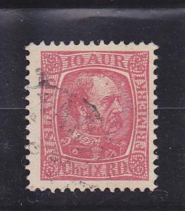 Iceland  Scott#  38  Used